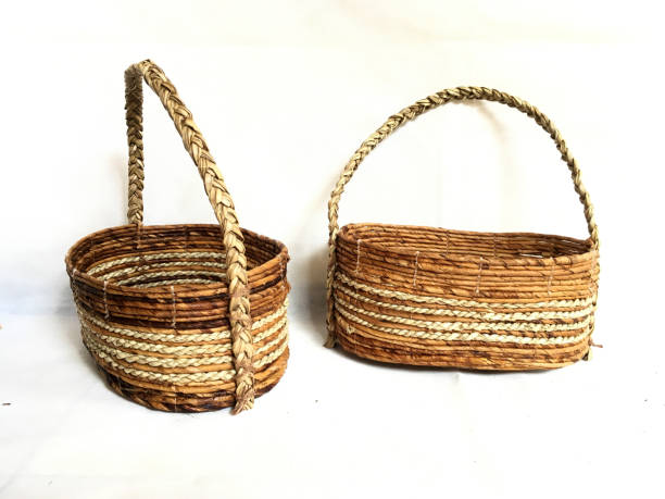 MULTI-PURPOSE JUTE BAG | BEIGE JUTE ROPE BASKET