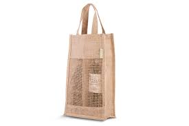 Jute Wine Bag